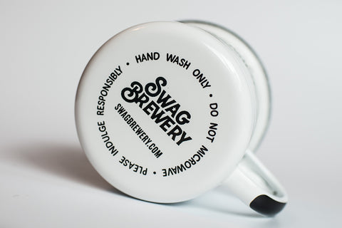 Swag Brewery PROBABLY BEER, taza de viaje, adecuada para traslados y aventuras.