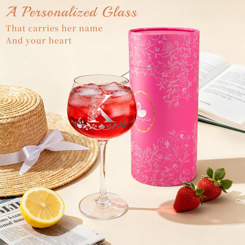 Monograma A–Z Swanfort para un regalo personalizado.