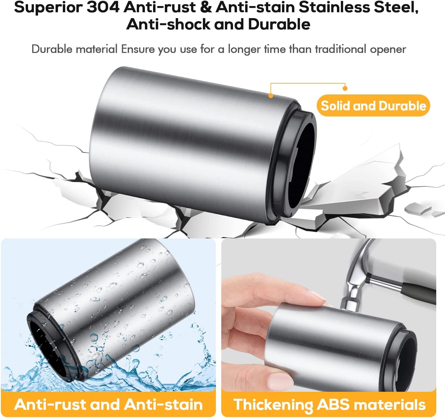 Swaytail abrebotellas automático, diseño elegante para regalo.