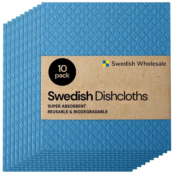 Swedish Wholesale paño absorbente rápido para derrames, ideal en cocina.