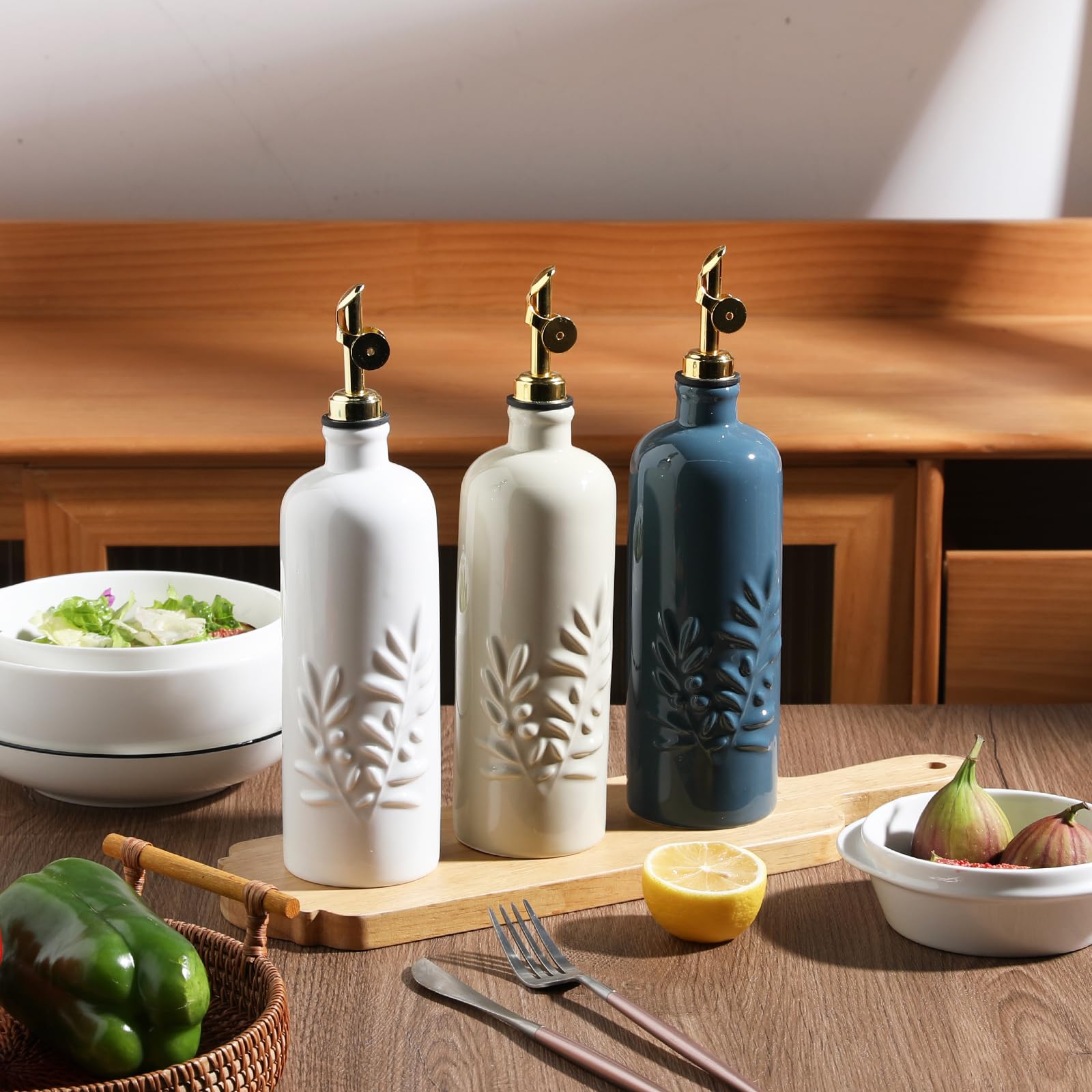 Botella opaca Sweejar para aceite o vinagre, regalo práctico para cocinas.
