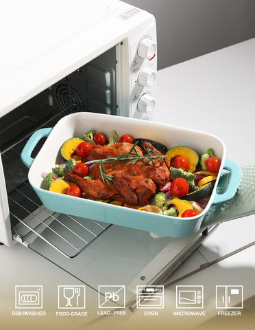 Sweejar con asa doble facilita transportar del horno a la mesa
