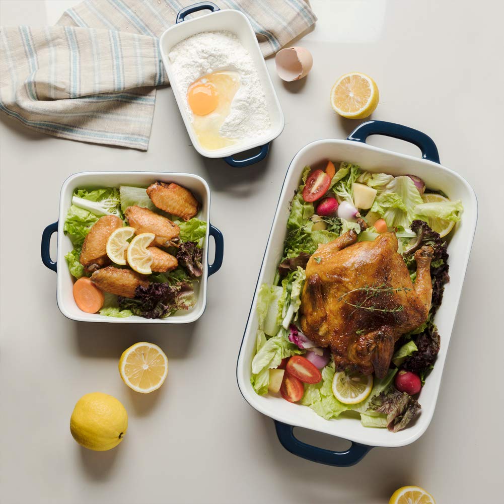 Bandeja cerámica apilable de Sweejar, ahorro de espacio en la cocina.