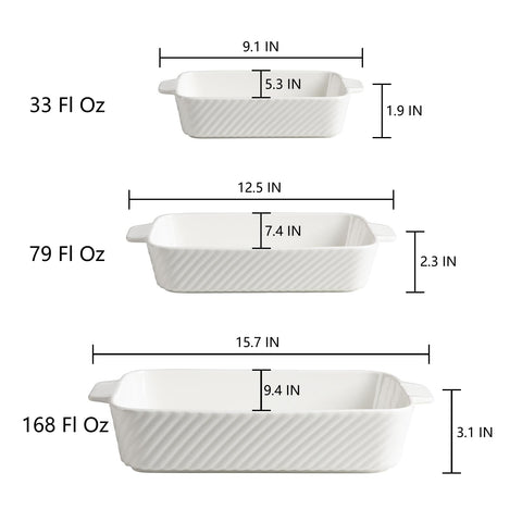 Bandeja Sweejar para lasaña grande, ideal para comidas familiares.