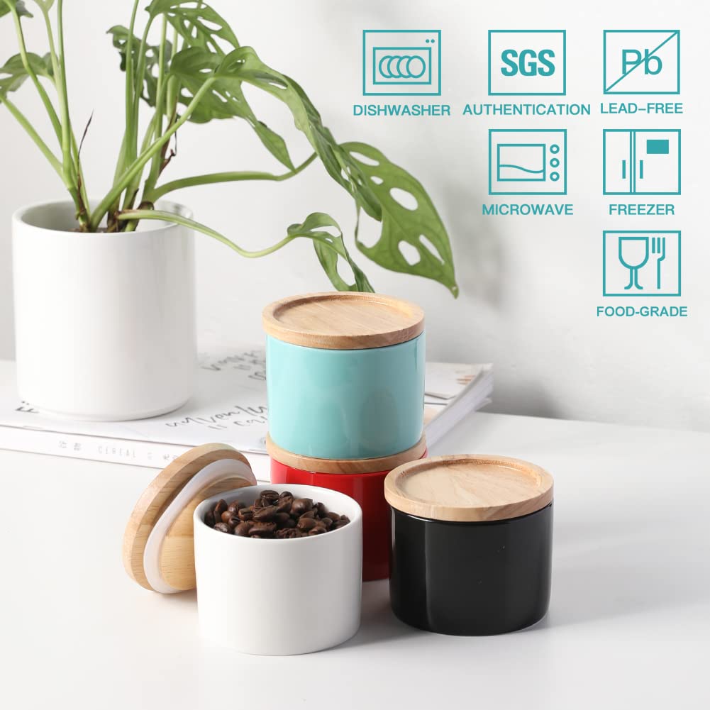 Tarro de Sweejar para café y té con cerámica y cierre hermético.