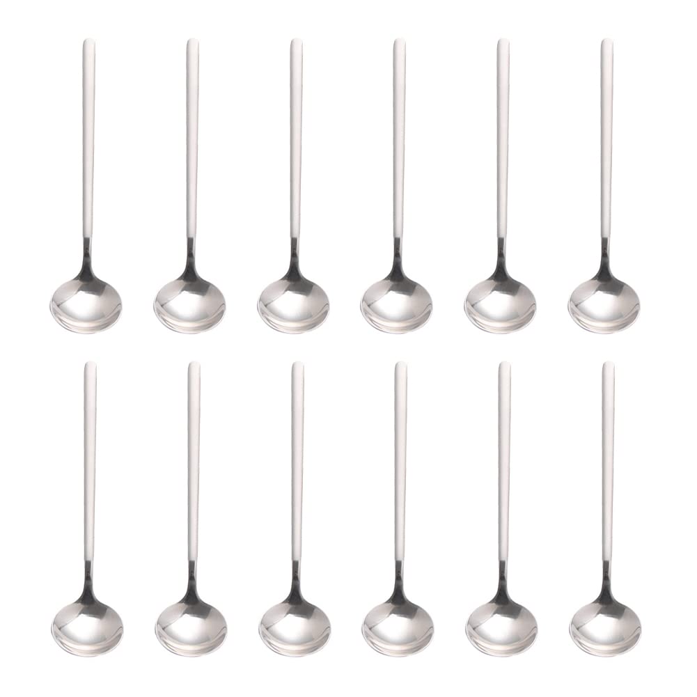 Cucharas Sweejar 12 piezas con mango esmerilado para agarre cómodo