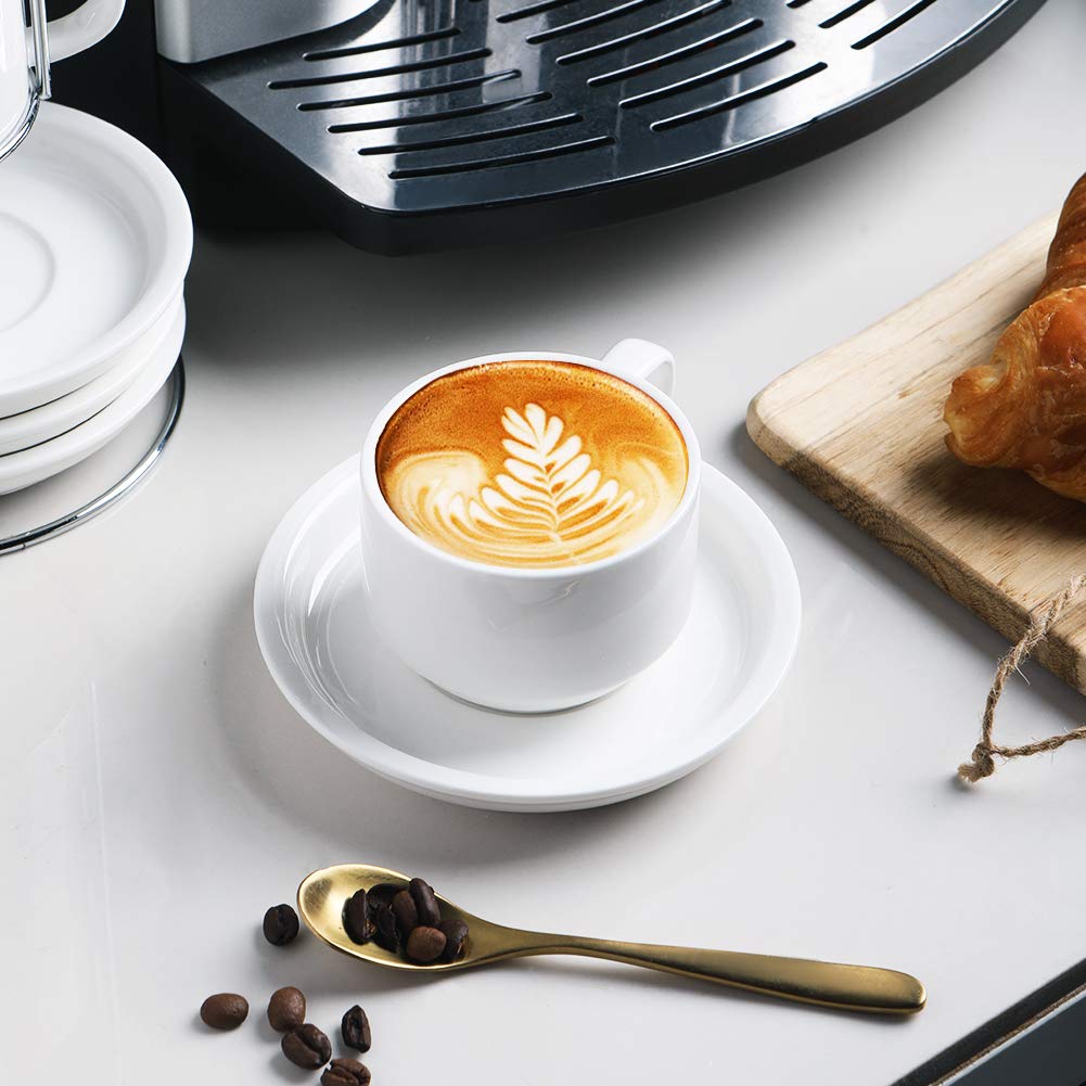 Sweejar regalo ideal: conjunto rojo de tazas espresso para ocasiones.