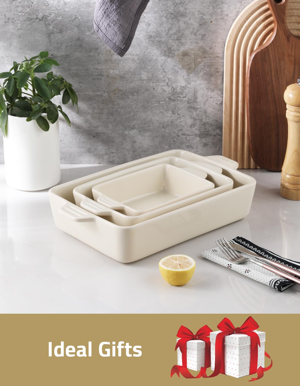 Regalo práctico para amantes de la cocina y banquetes.
