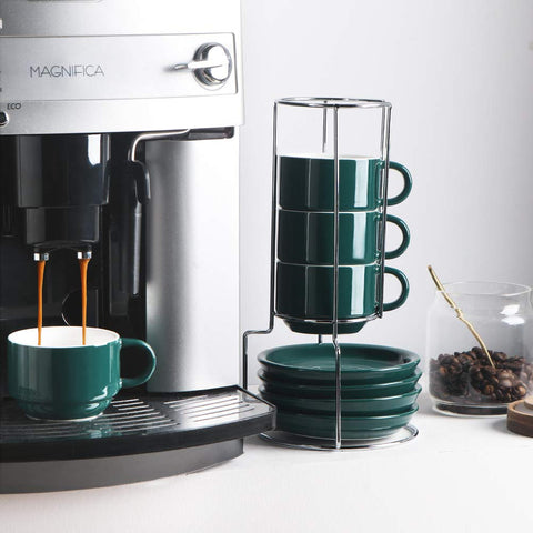 Soporte metálico para tazas Sweejar mantiene orden y transporte sencillo