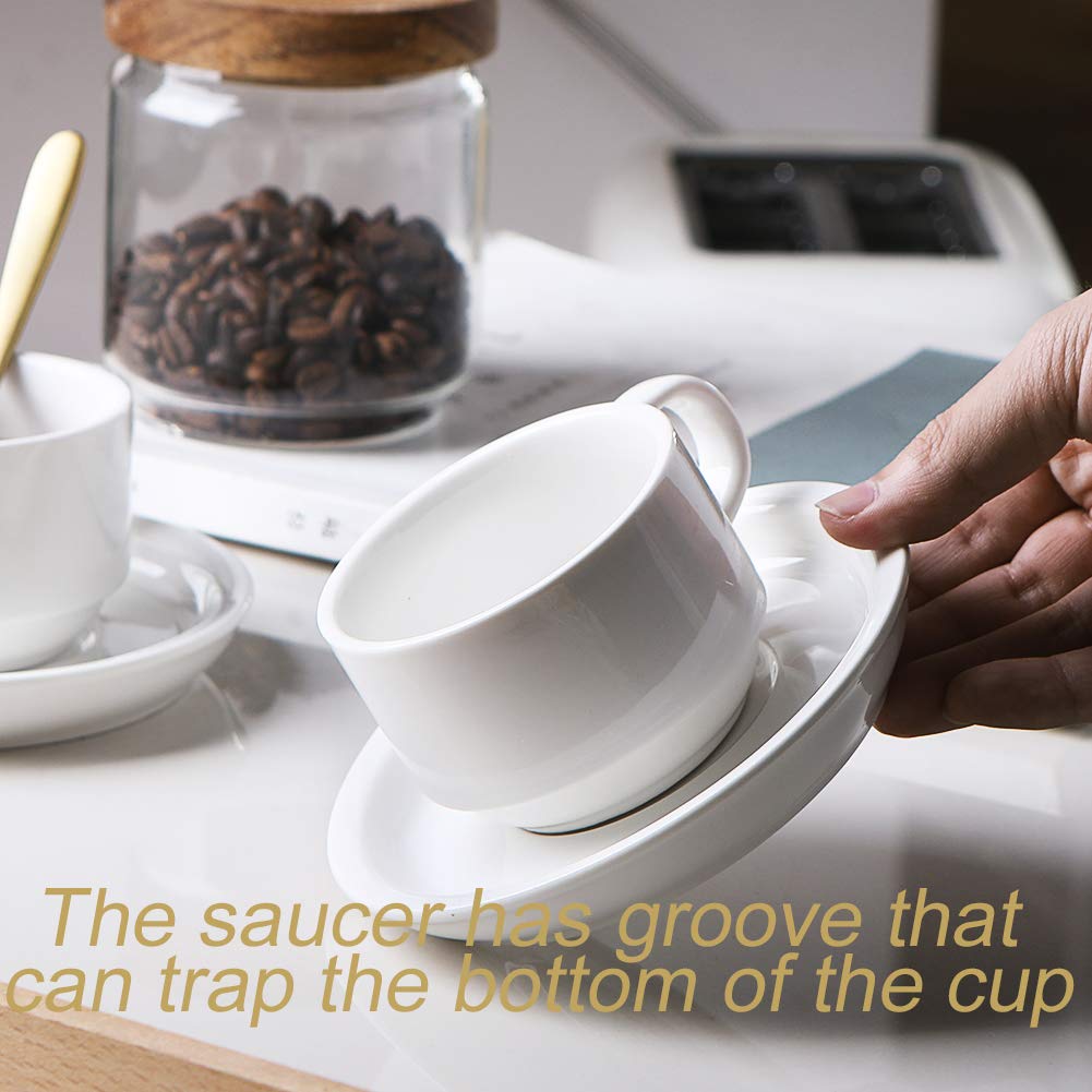 Uso versatil Sweejar para café y té en casa con porcelana