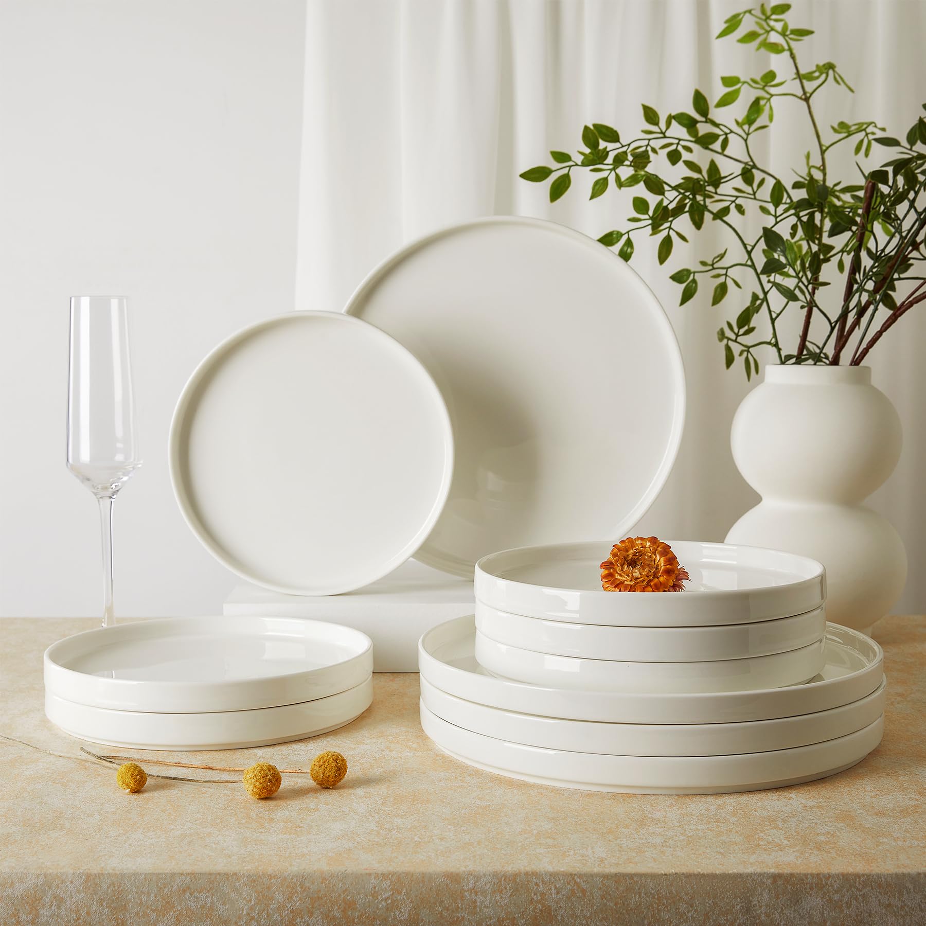 Sweese acabado glaseado elegante para mesa moderna
