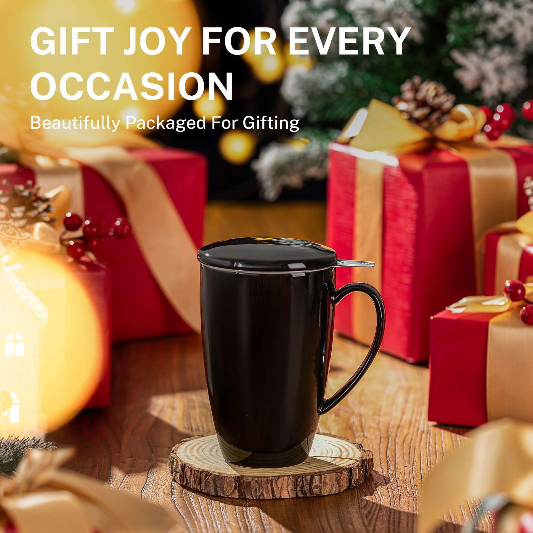 Regalo elegante Sweese para amantes del té en cumpleaños o celebraciones.