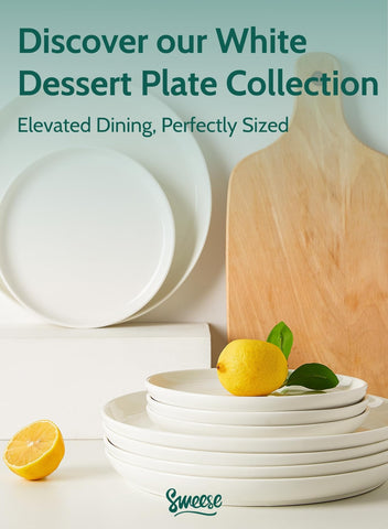 Conjunto Sweese de 6 platos para uso diario en la mesa.