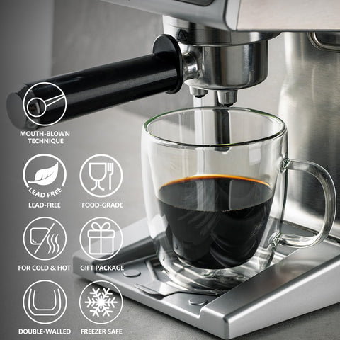 Vaso Sweese con doble pared, orificio en la base para seguridad ante cambios de temperatura