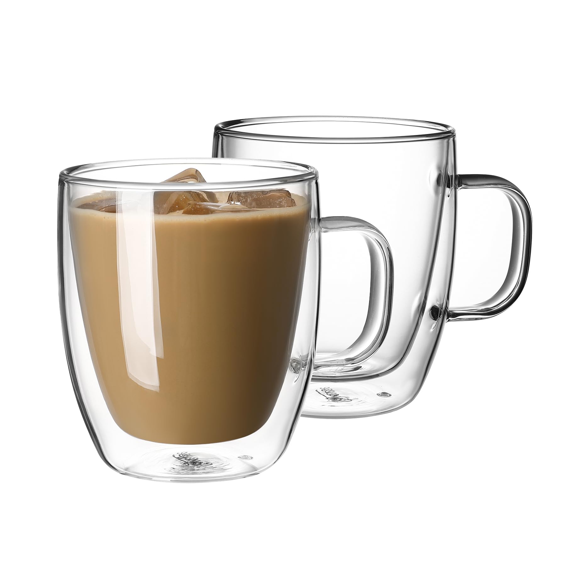 Vaso Sweese con doble pared para café, mantiene caliente sin quemar las manos