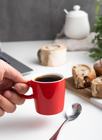 Sweese espresso rojas, ideal para cafetería en casa.