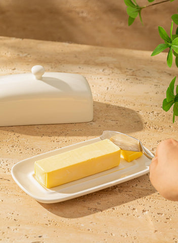 Sweese mantequilla porcelana apto para lavavajillas limpieza fácil