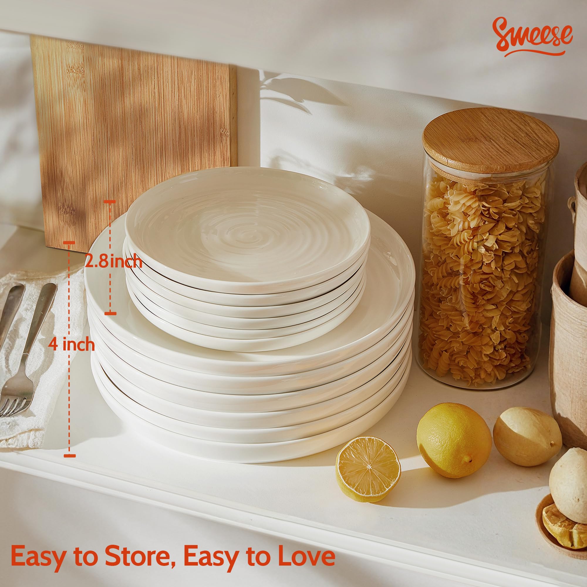 Sweese porcelana duradera con acabado resistente a rayones.