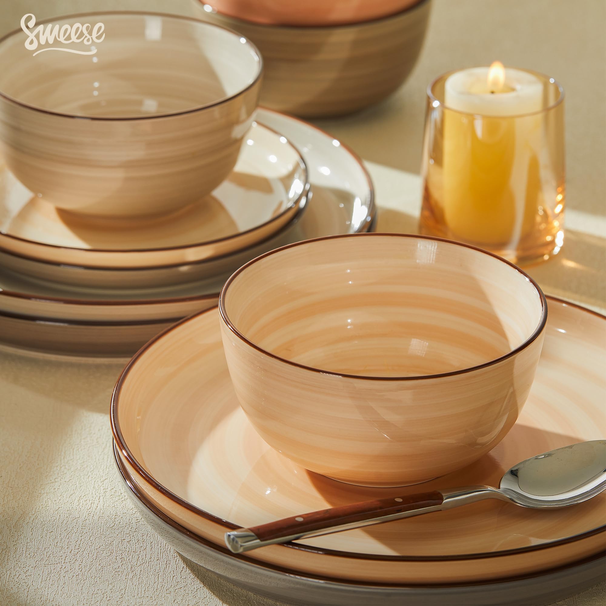 Porcelana Sweese libre de plomo y esmalte seguro para comer.