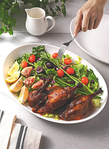Versatilidad de Sweese: ideal para aperitivos, platos principales y presentaciones elegantes.