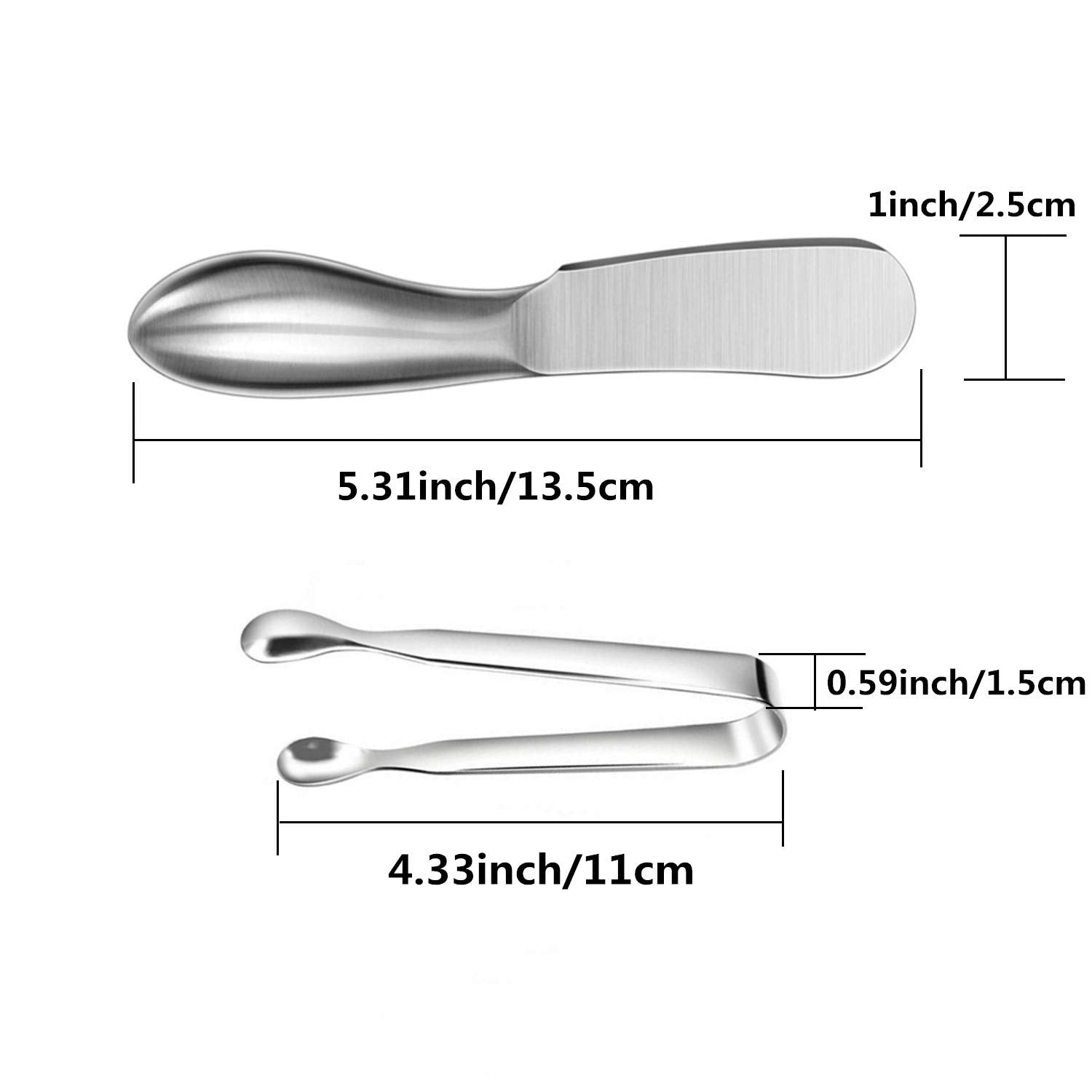 sweetfamily-cuchillos-extensores-inoxidable-ergonomicos: diseño cómodo para diestros y zurdos.