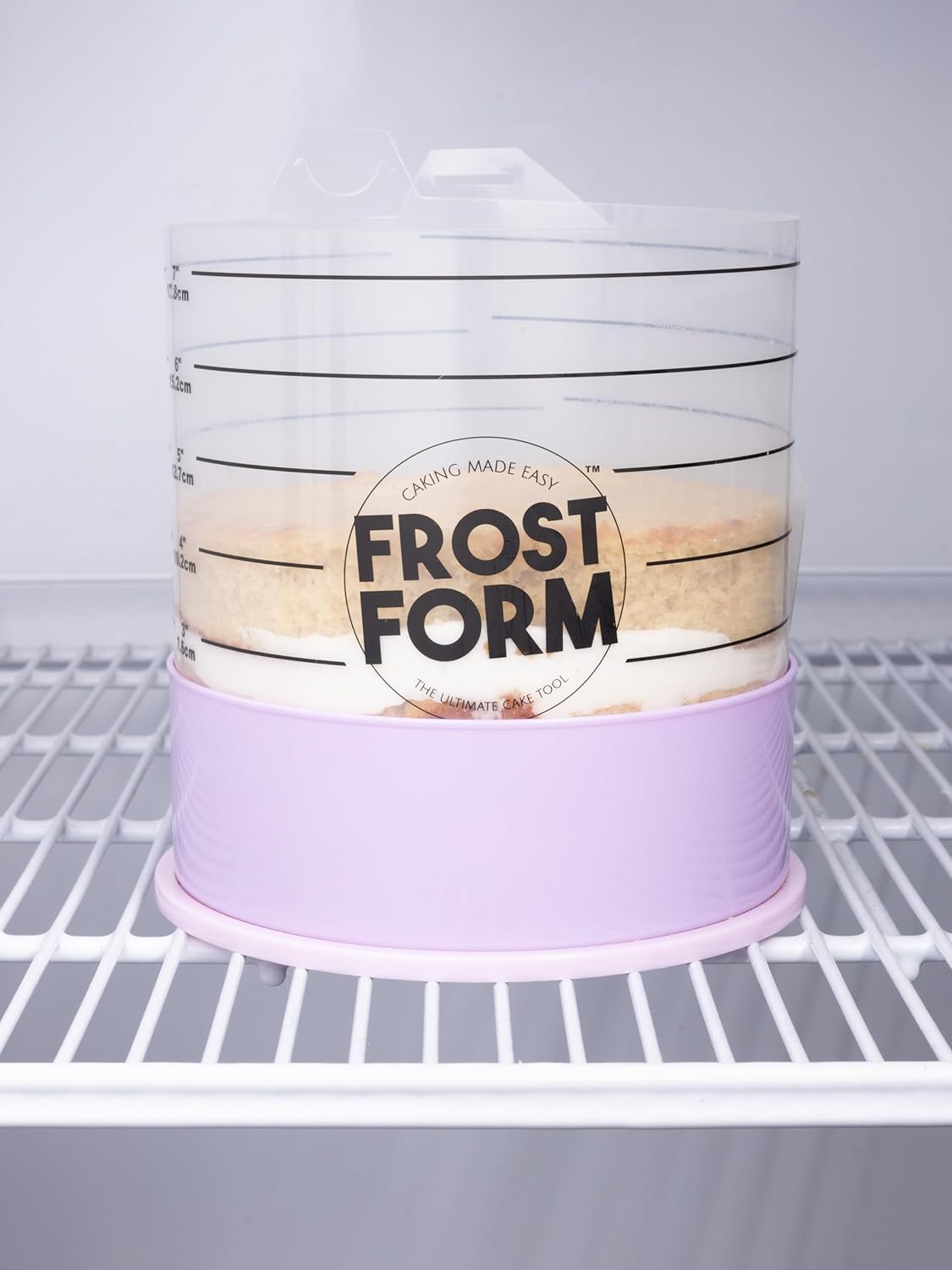 Sweetshop Frost Form acabado de cobertura 6 pulgadas acabado suave y profesional