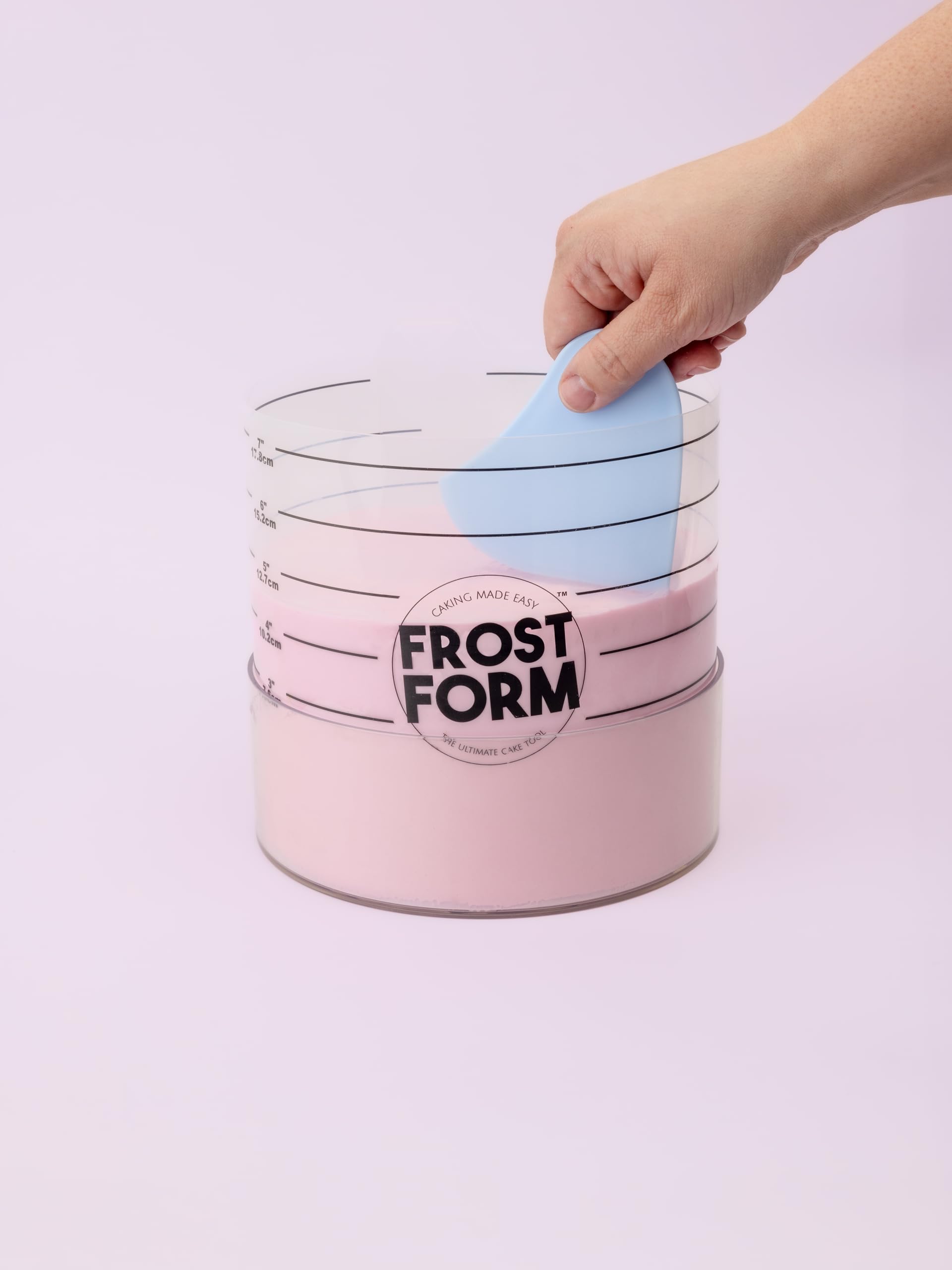 Sweetshop Frost Form instrucciones 6 pulgadas guía clara para decorar pasteles