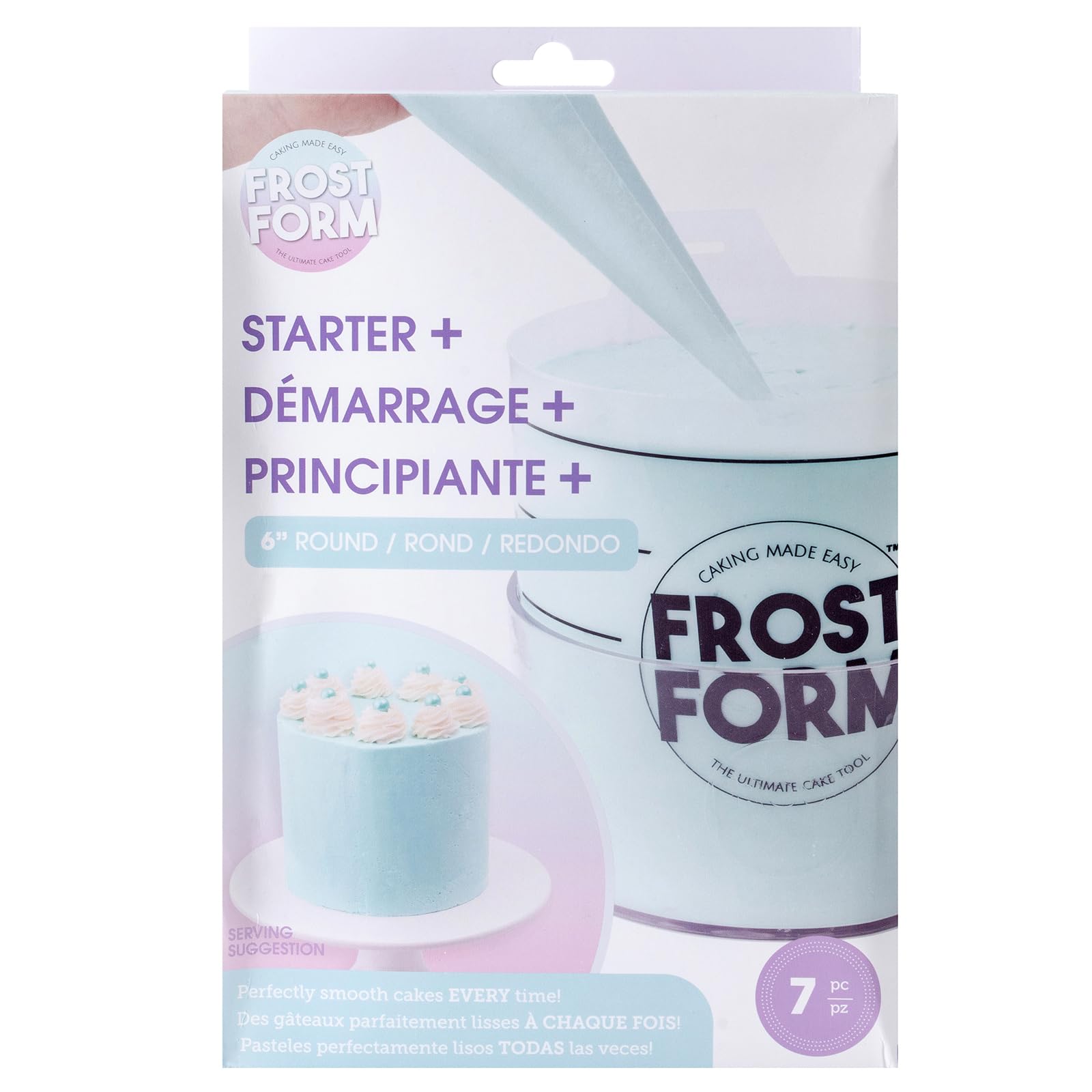 Sweetshop Frost Form recubridor 6 pulgadas guía para bordes rectos y uniformes