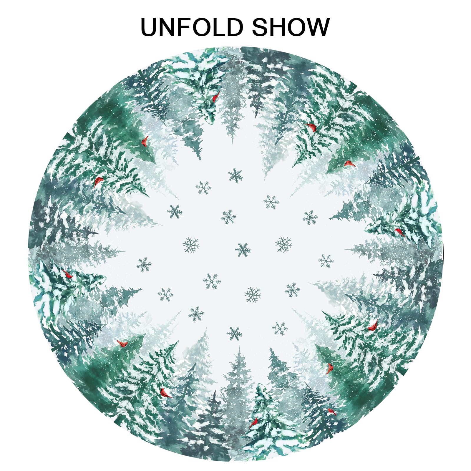 Mantel Sweetshow para fiestas y celebraciones familiares de invierno.
