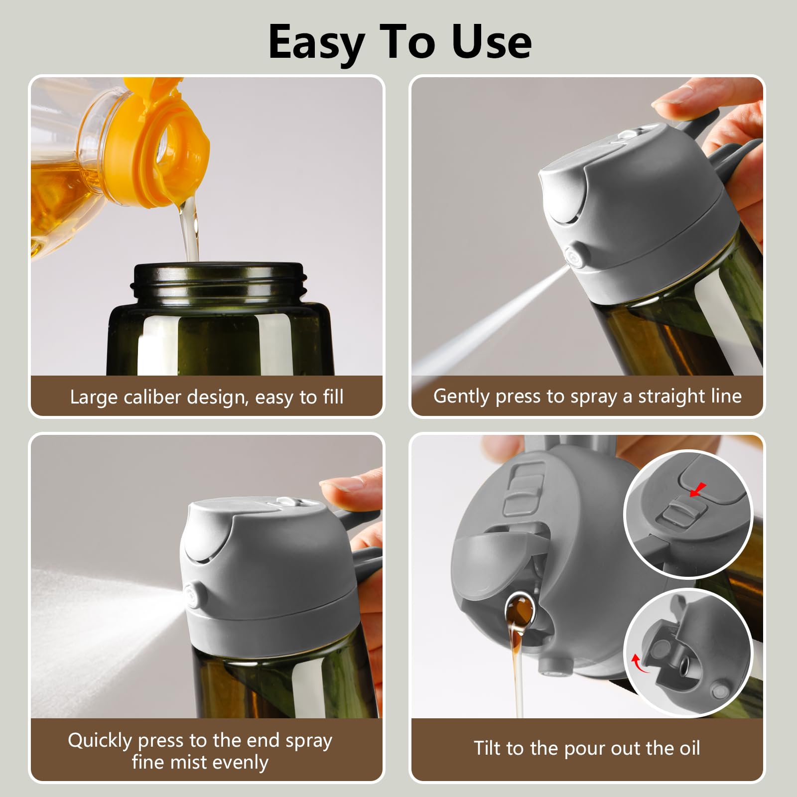 SWEET VIEW: tapa de PP sin BPA para seguridad y durabilidad.
