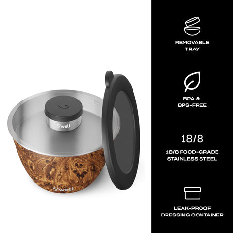 S'well bandeja removible para separar ingredientes y utensilios
