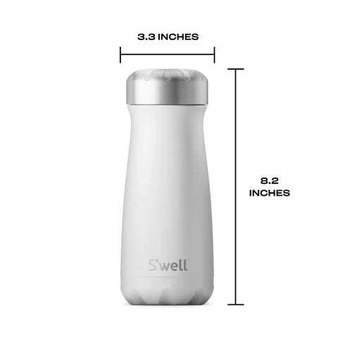 S'well Moonstone, exterior sin condensación, cómodo al tacto y sin escurrir.
