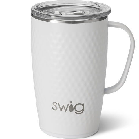 Swig Life 18oz taza de viaje con manejo cómodo para transporte diario