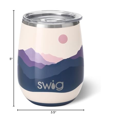 Swig Life apto lavavajillas Luna Brillante, limpieza fácil en la rejilla superior.