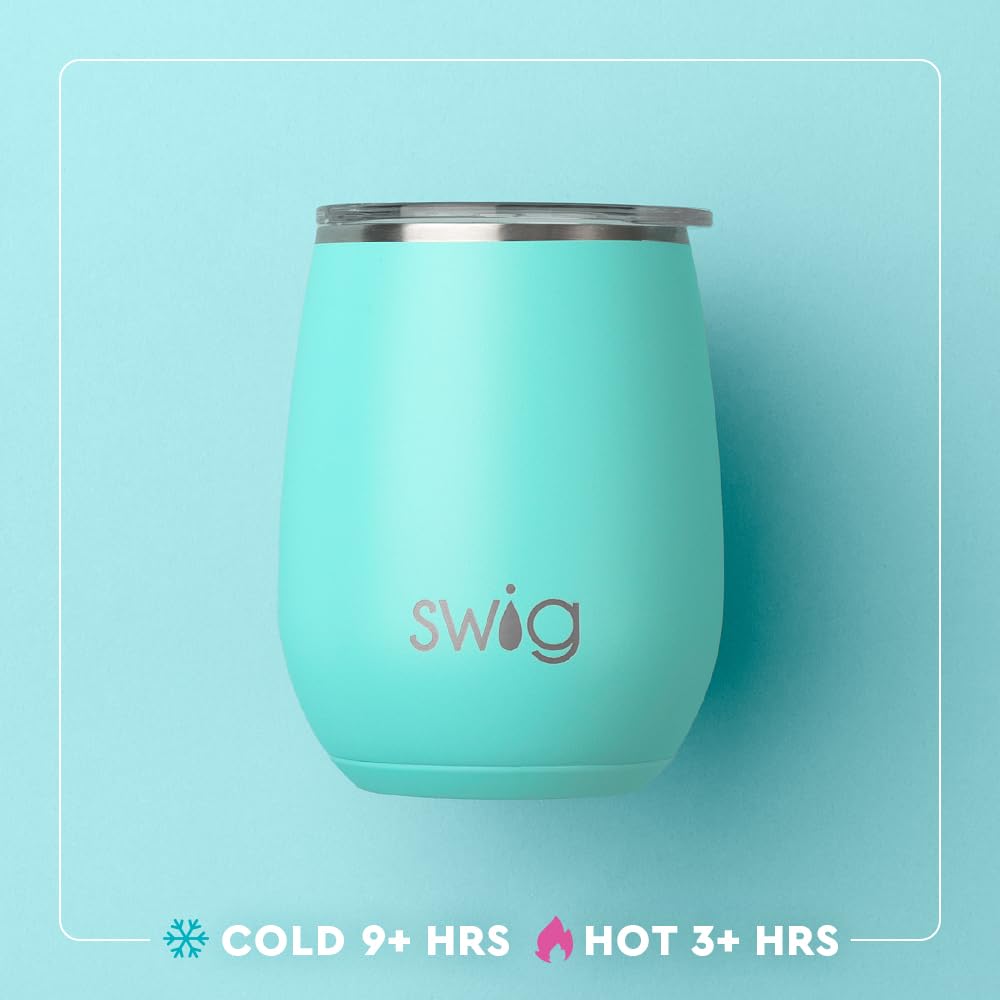 Swig Life base con posavasos integrado Lunar Brillante, evita resbalones y manchas.