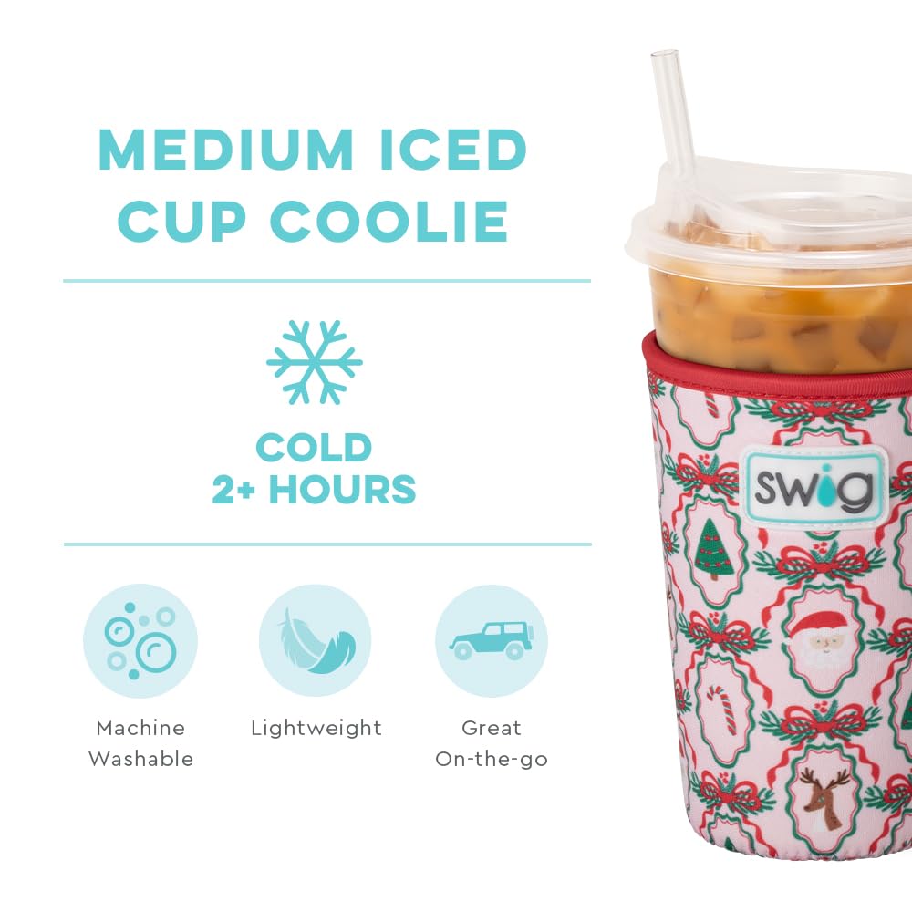 Compatibilidad del Swig Life Coolie con vasos de 22 a 28 oz para bebidas frías.