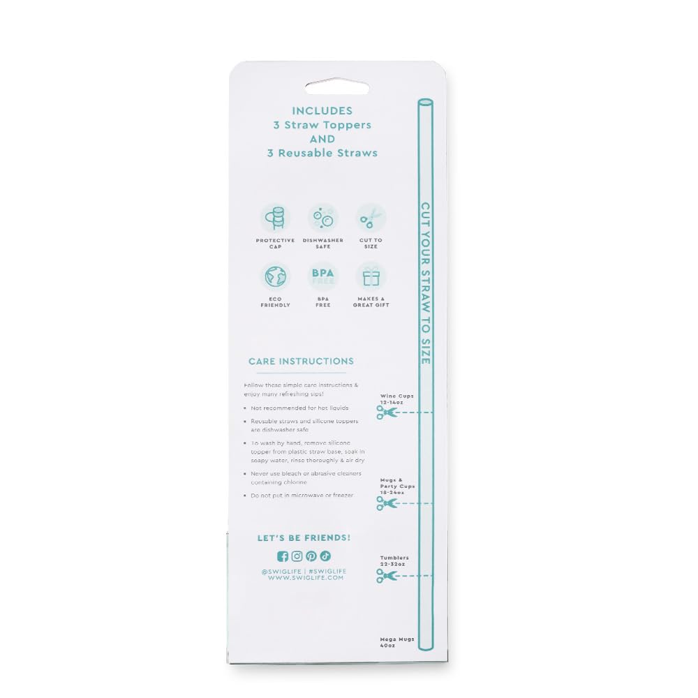 Swig Life pajita ajustable para varios vasos