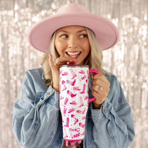 Swig Life 40oz Mega Mug apta para lavavajillas, limpieza rápida