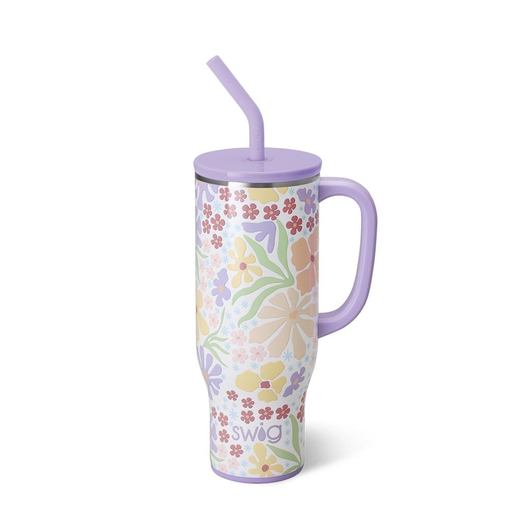 Swig Life Mega Mug con asa ergonómica para sujetar con comodidad.