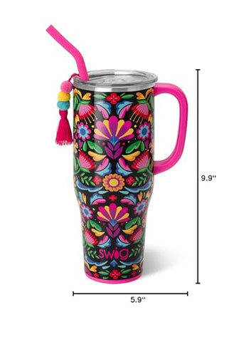 Swig Life Mega Taza 40oz capacidad de 40oz para bebidas grandes.