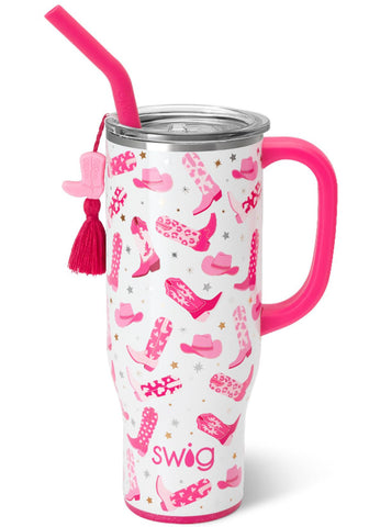 Swig Life mega-taza con asa y pajilla para bebidas en movimiento