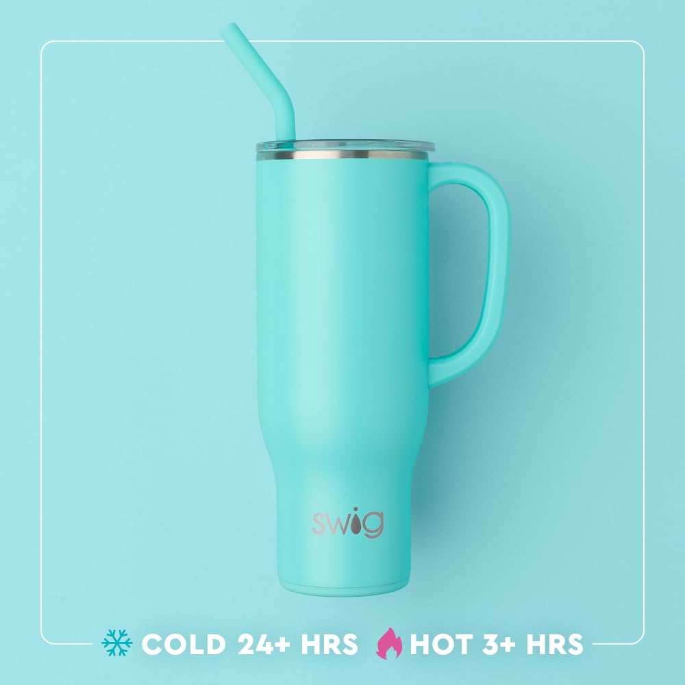 Swig Life mega-taza con tapa deslizante removible para evitar derrames