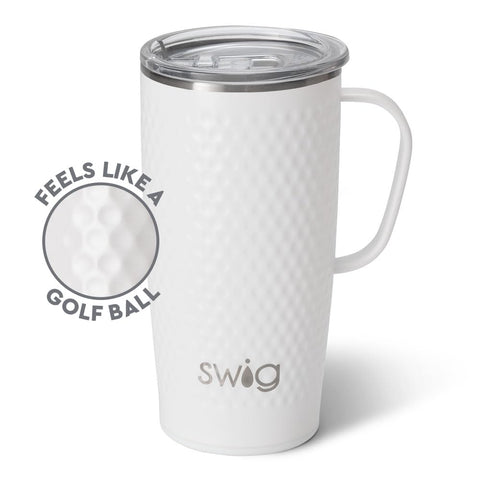 Swig Life 22 onzas vaso con tapa deslizable, mantiene bebidas a temperatura.