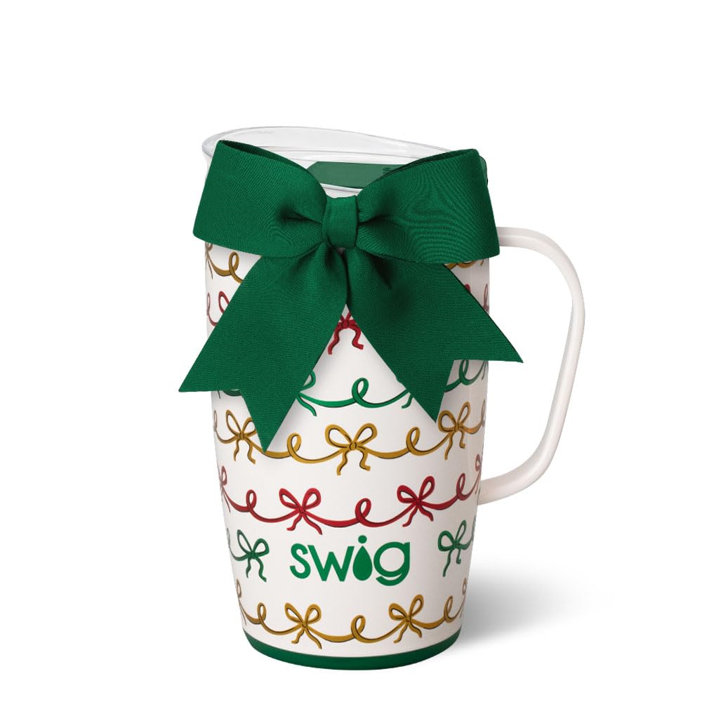 Swig Life taza de viaje 18oz con asa y tapa para llevar en movimiento