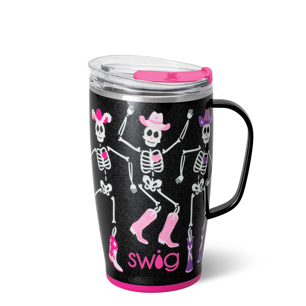 Swig Life taza de viaje 18oz con tapa, ideal para viajes y comodidad