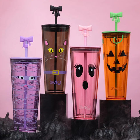Swig Life vaso 24oz, portavasos cómodo para viajes y salidas diarias.