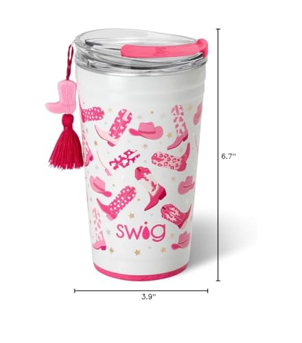 Swig Life 24oz para café y viaje, uso diario.