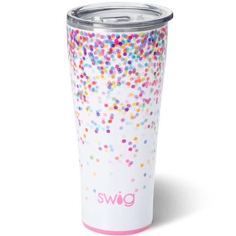 Swig Life vaso térmico 32oz con tapa deslizante para evitar derrames.