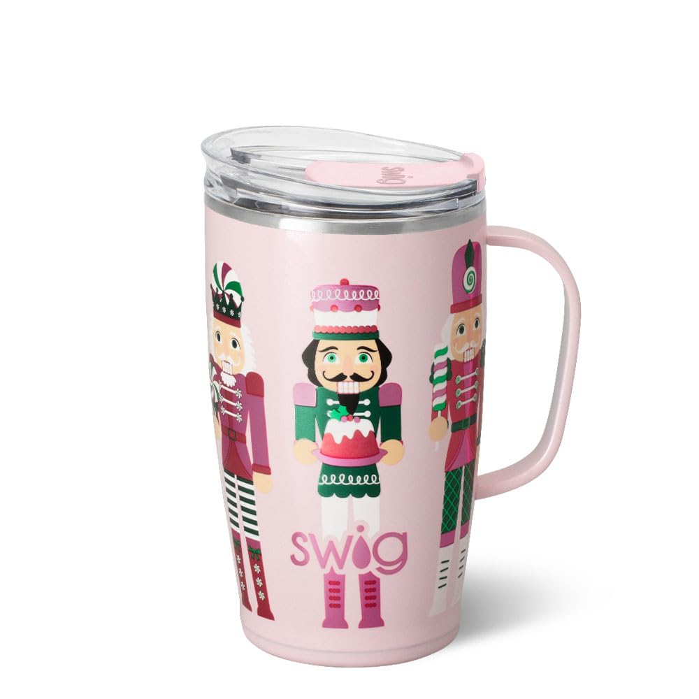 Swig Life vaso 18oz con asa y tapa para llevar bebidas frías o calientes