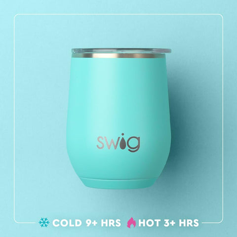 Vaso Swig Life para playa, portátil y libre de vidrio.
